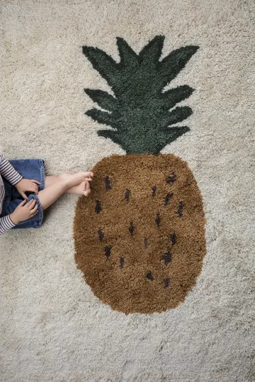 Fruiticana matta L 120x180 cm - Pineapple - Ferm Living