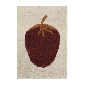 Fruiticana matta L 120x180 cm - Strawberry - Ferm Living