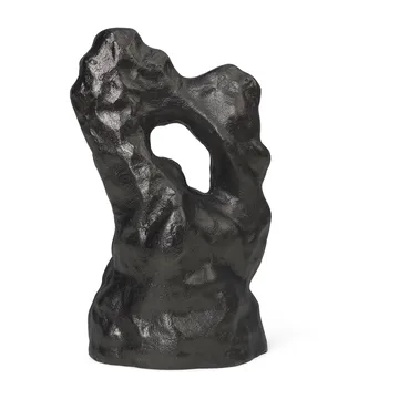 Grotto skulptur - Blackened Aluminium - Ferm Living