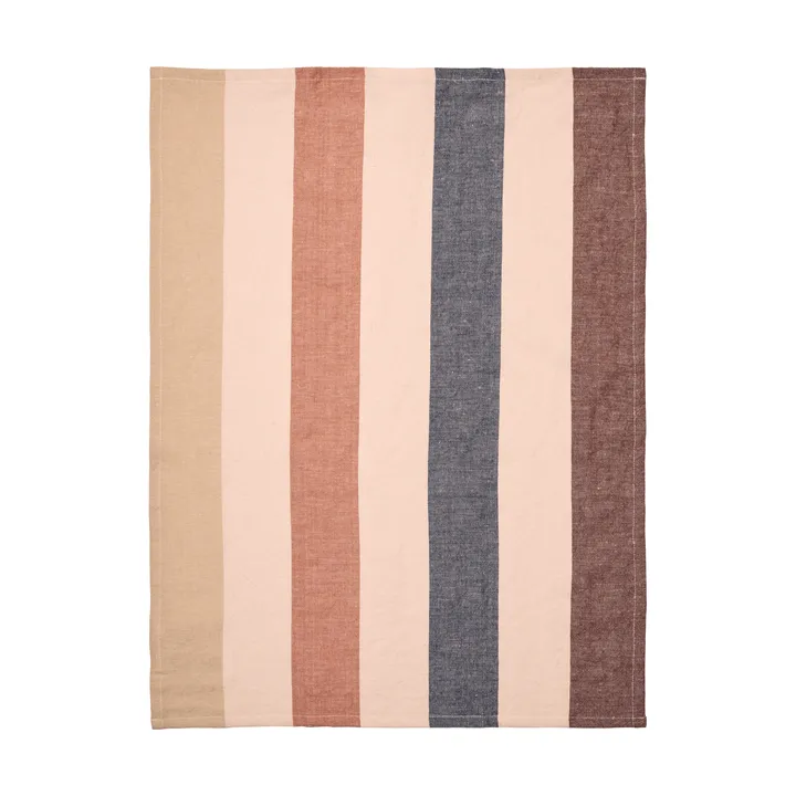 Hale kökshandduk 50x70 cm - Cashmere-mocha-indigo blue - Ferm Living