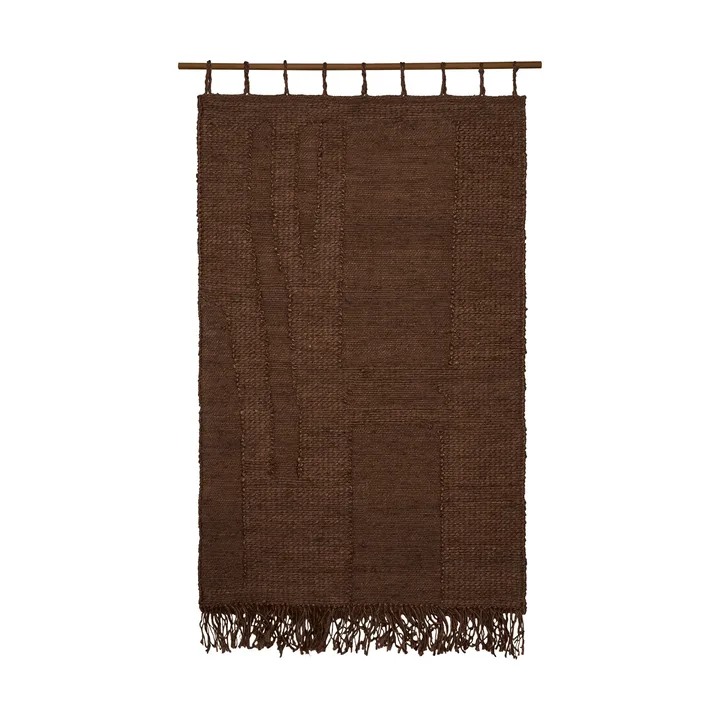 Harvest väggdekoration 100x165 cm - Dark chocolate - Ferm Living