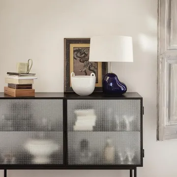 Haze sideboard - cashmere, vågigt glas - Ferm Living