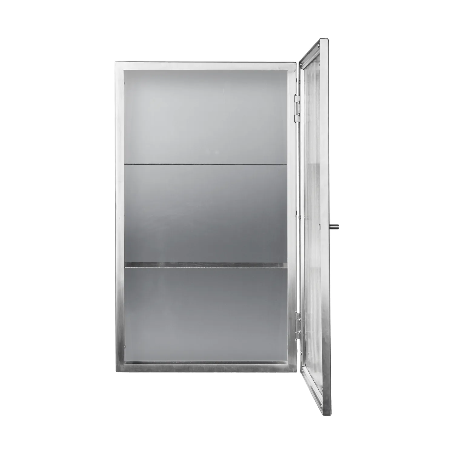 Haze väggskåp, Reeded glass - stainless steel Ferm Living