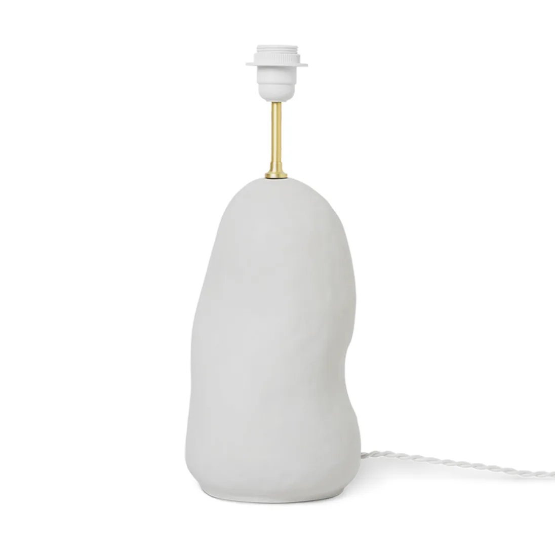 Hebe lampfot medium, Off-white matt Ferm Living