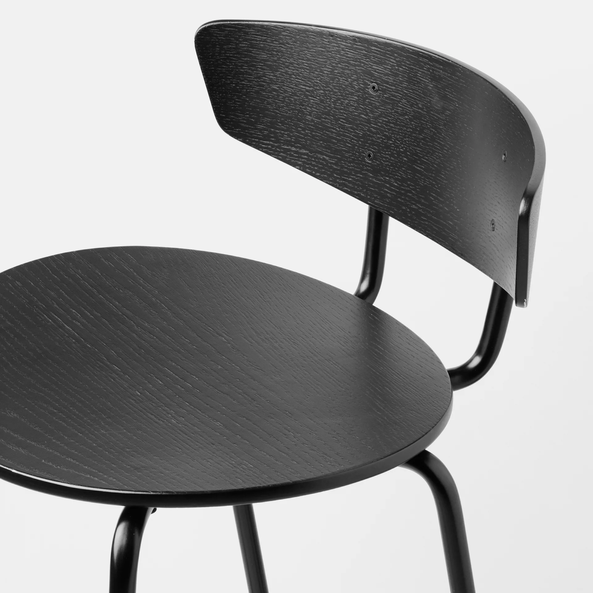 Herman barstol låg, svart Ferm Living