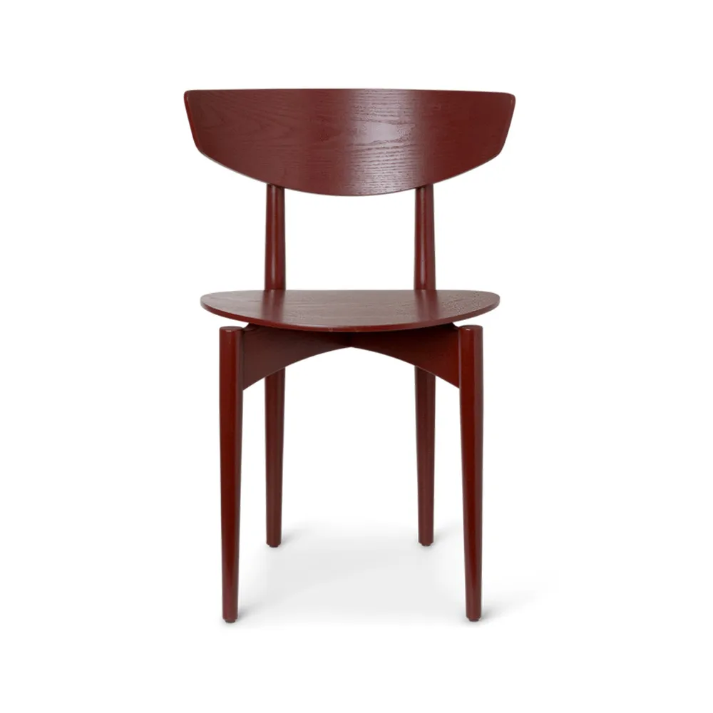 Herman Stol, red brown, rödbruna askben Ferm Living