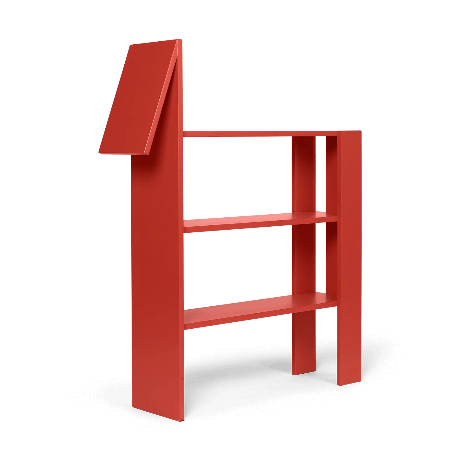 Horse bokhylla 91x111 cm, Poppy Red Ferm Living