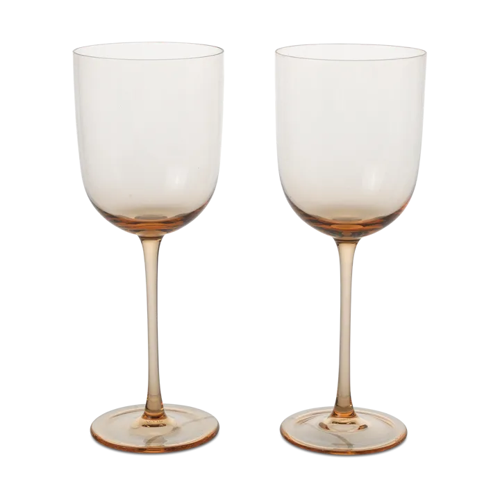 Host rödvinsglas 36 cl 2-pack - Blush - Ferm Living