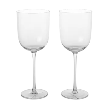 Host rödvinsglas 36 cl 2-pack - Clear - Ferm Living