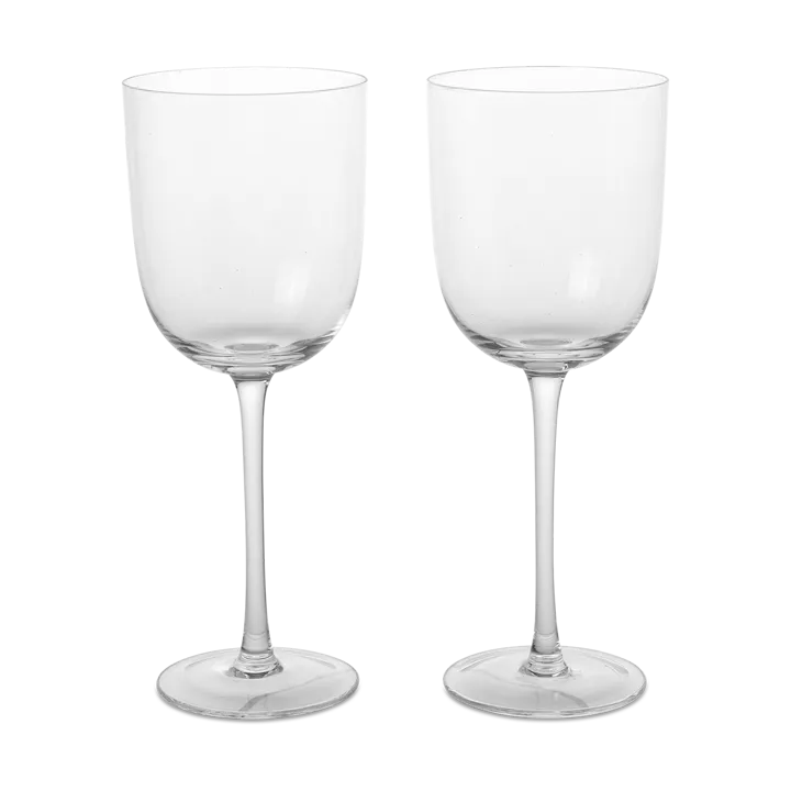 Host vitvinsglas 30 cl 2-pack - Clear - Ferm Living