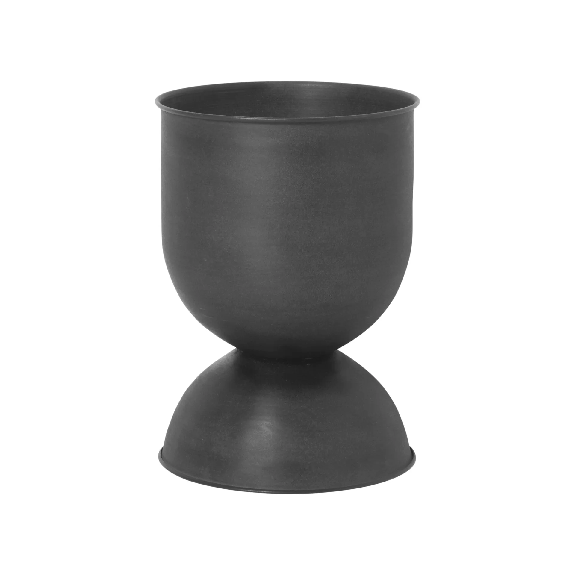 Hourglass kruka liten Ø30 cm, Svart-mörkgrå Ferm Living
