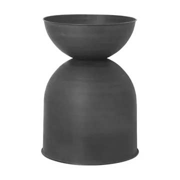 Hourglass kruka medium Ø40 cm - Svart-mörkgrå - Ferm Living