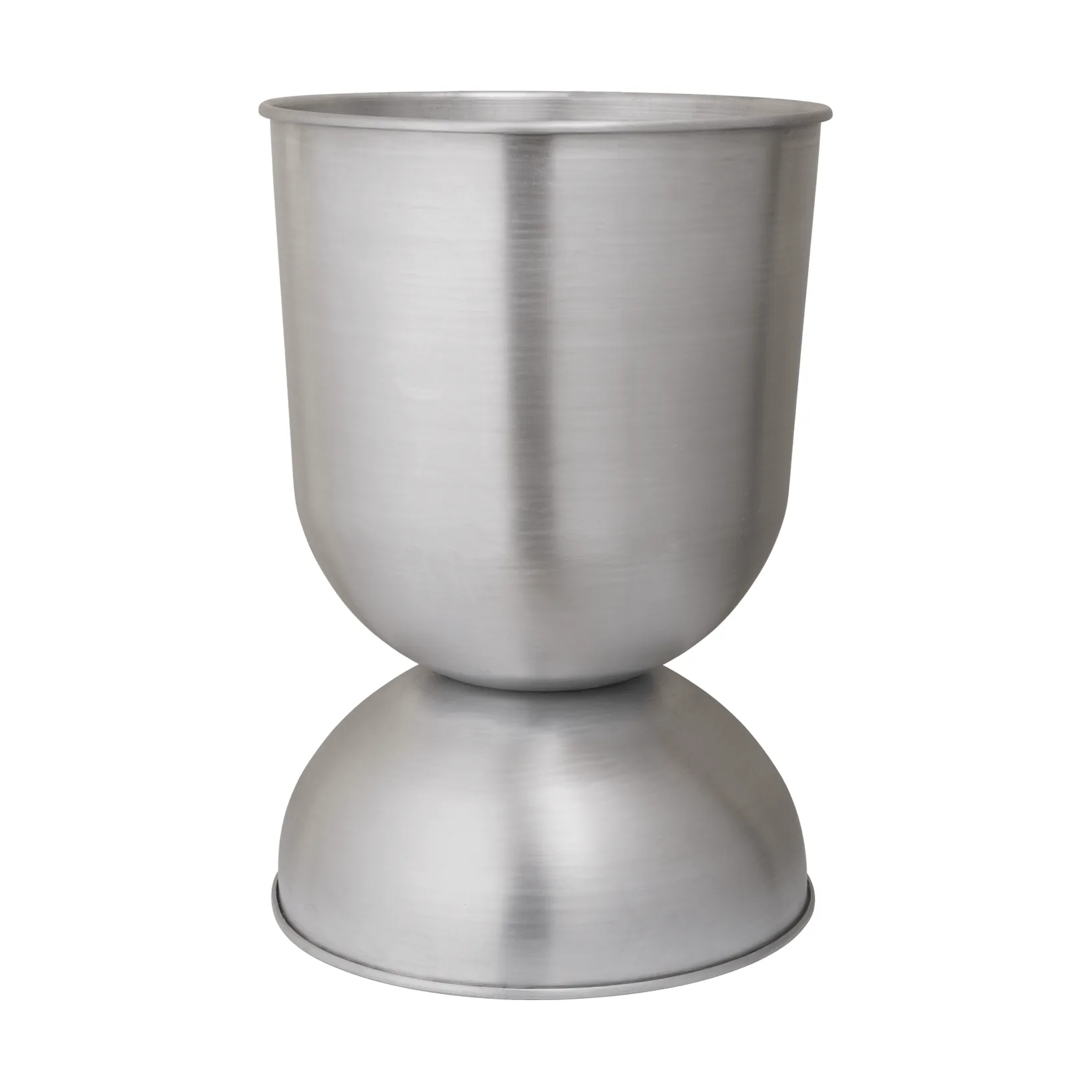 Hourglass kruka stor Ø50 cm, Aluminium Ferm Living