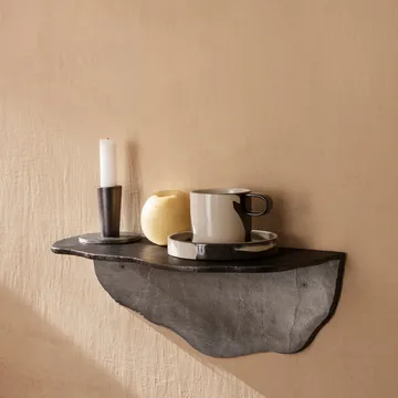Inlay kopp med fat - Sand-brown - Ferm Living