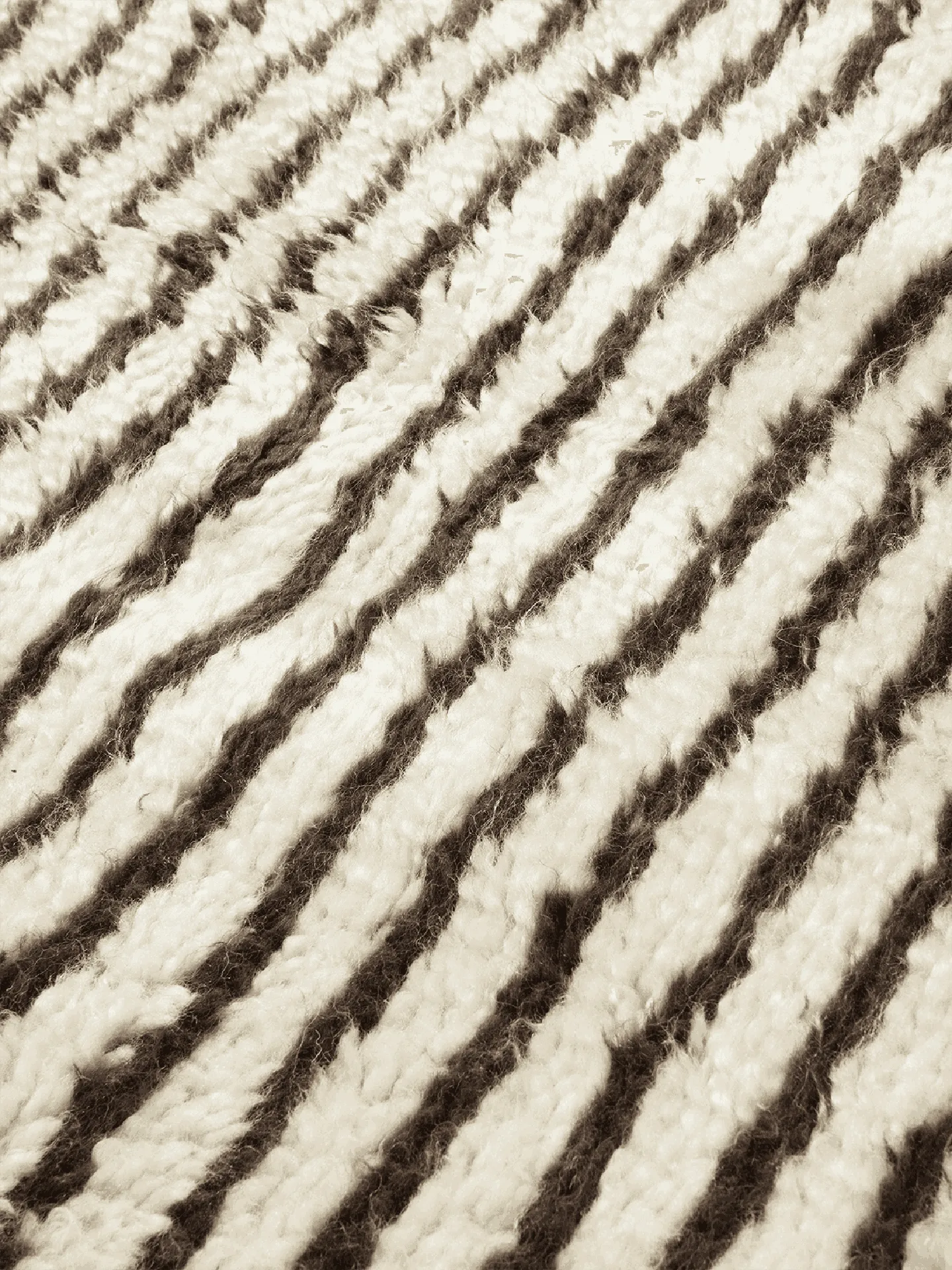 Kami matta, Off white-coffee, 80x120 cm Ferm Living