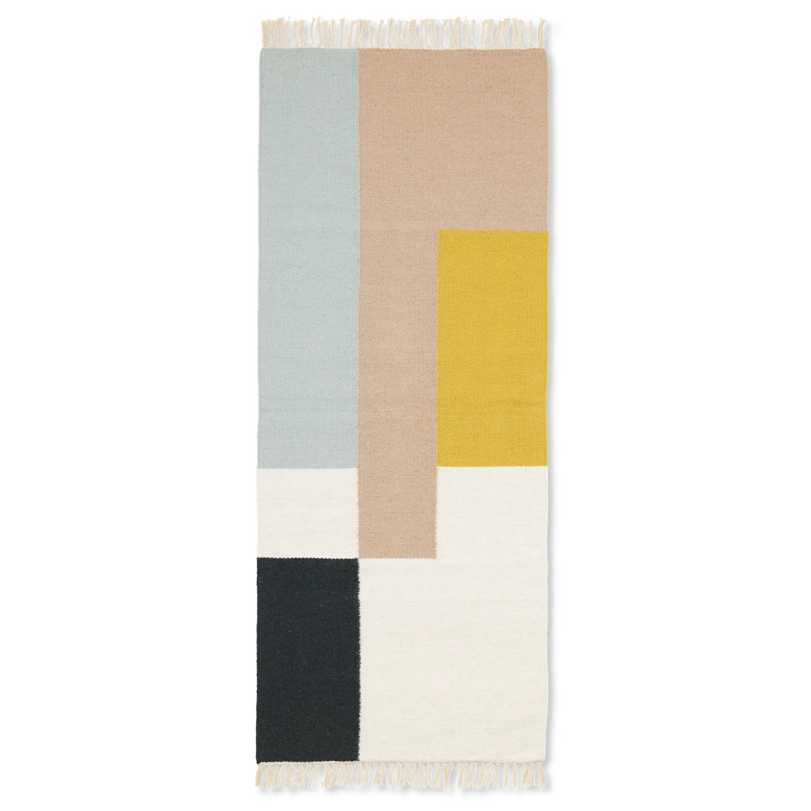 Kelim matta 70x180 cm, Squares Ferm Living