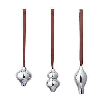 Komo dekorationshänge 3 delar - Silver - Ferm Living