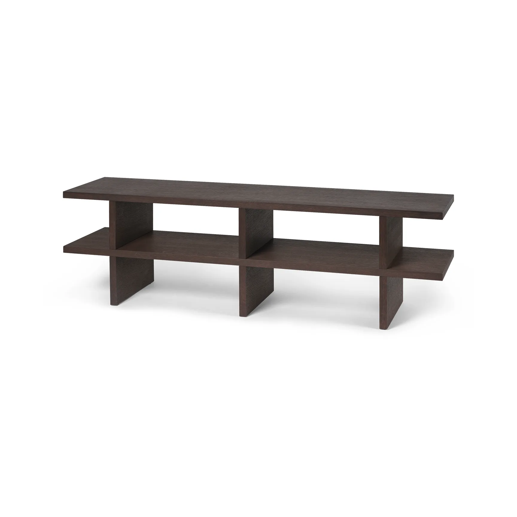 Kona bänk, Dark Stained oak veneer Ferm Living