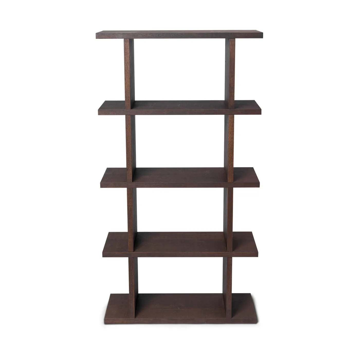 Kona bokhylla 1x4, Dark stained Ferm Living