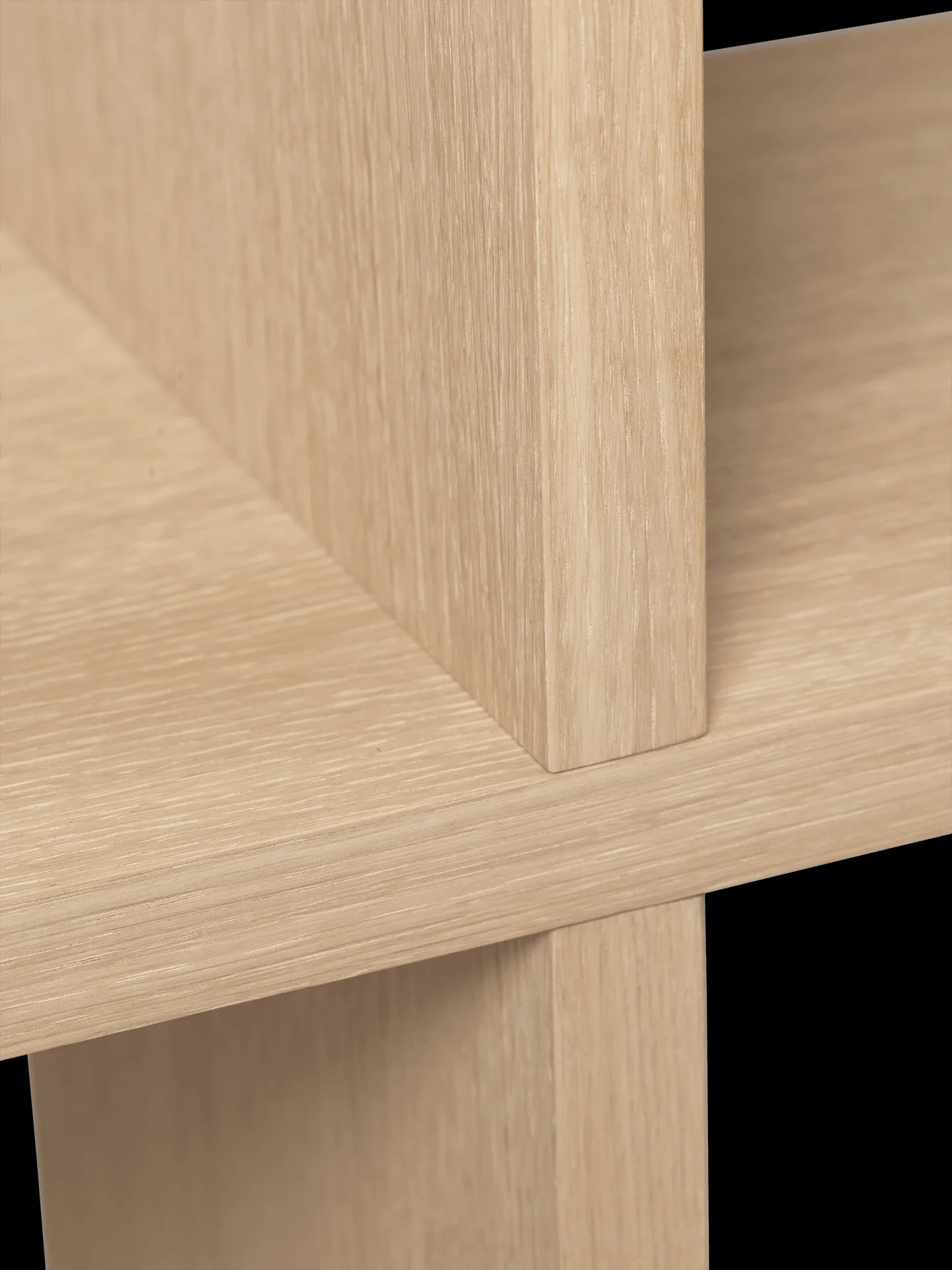 Kona bokhylla 2x2, Natural Ferm Living