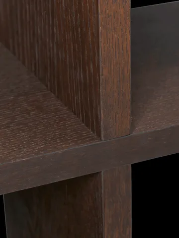 Kona bokhylla 2x4 - Dark stained - Ferm Living
