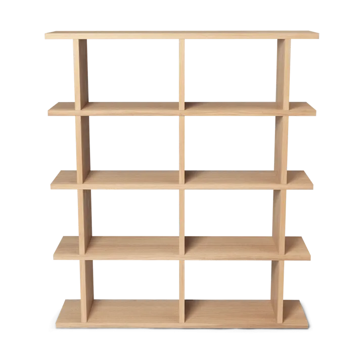 Kona bokhylla 2x4 - Natural - Ferm Living