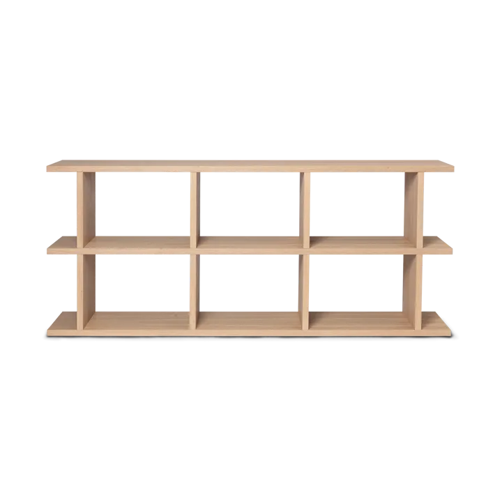 Kona bokhylla 3x2 - Natural - Ferm Living