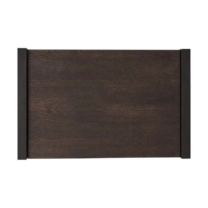 Kona bokhylla skåpinsats - Dark Stained - Ferm Living