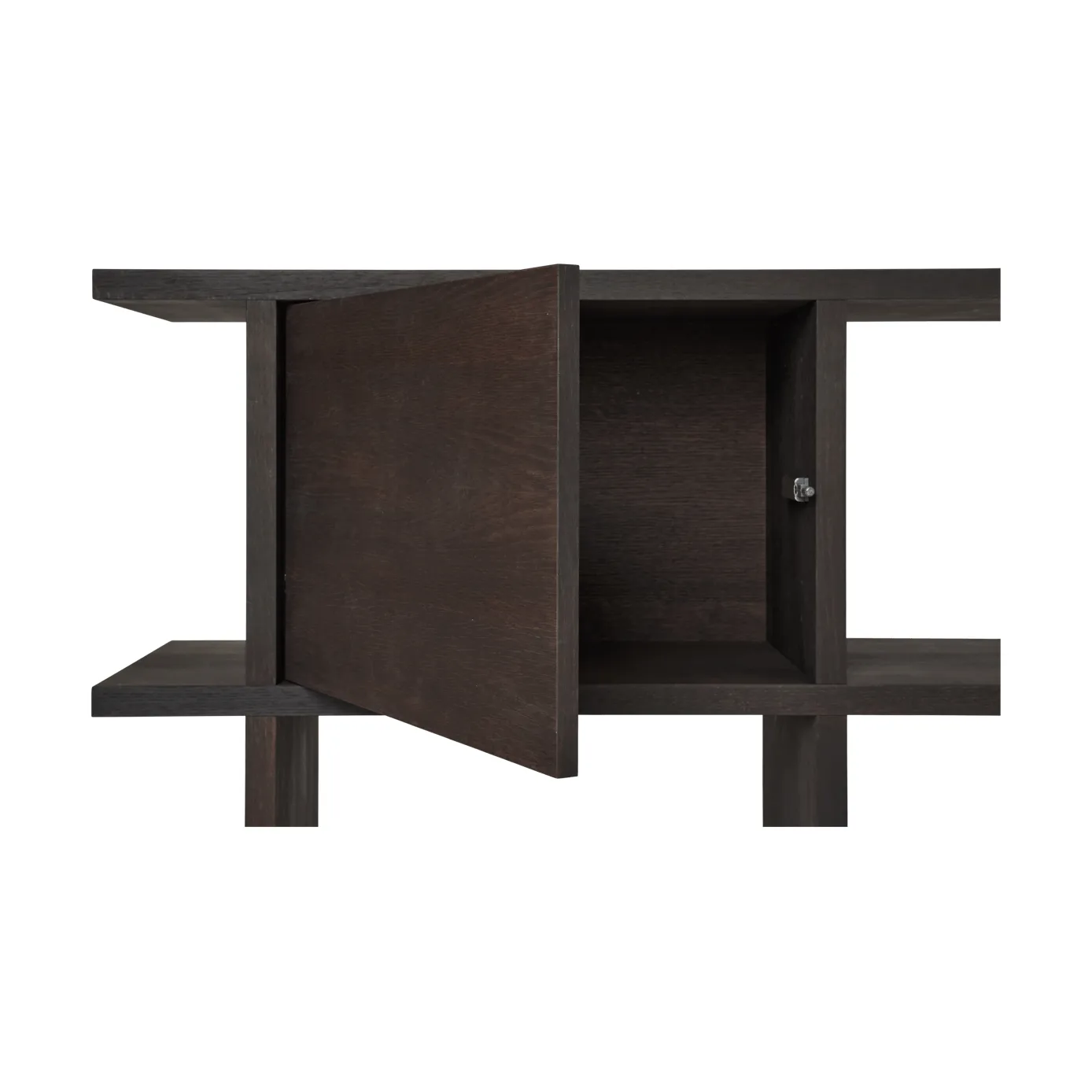 Kona bokhylla skåpinsats, Dark Stained Ferm Living