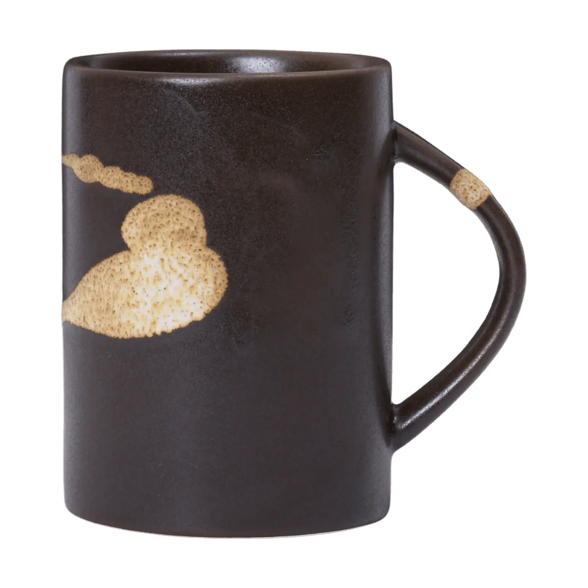 Koyo mugg 30 cl, Dark brown-buff Ferm Living