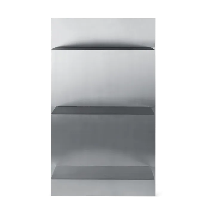 Lager vägghylla triple 55x100 cm - Aluminium - Ferm Living