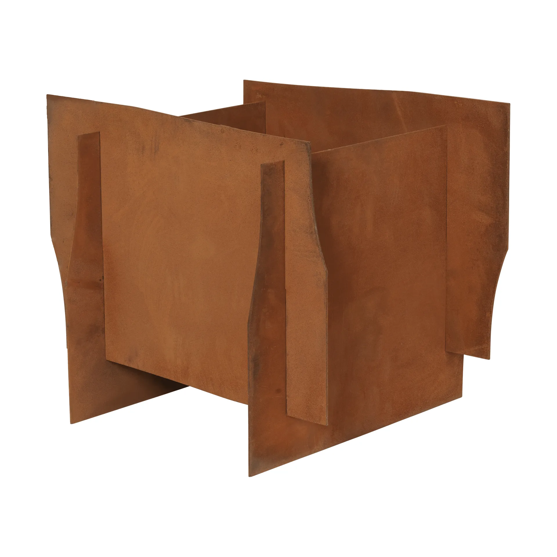 Lapel planter blomlåda, Rust, 33x35x38 cm Ferm Living