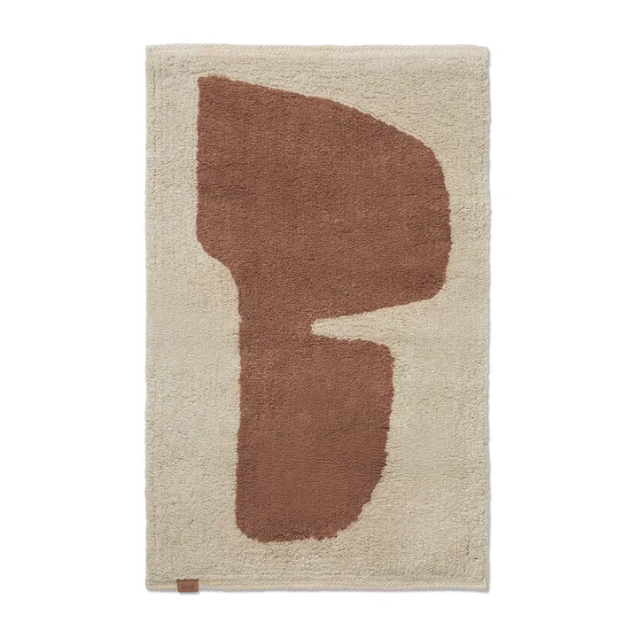 Lay badrumsmatta 50x70 cm - Parchment-rust - Ferm Living