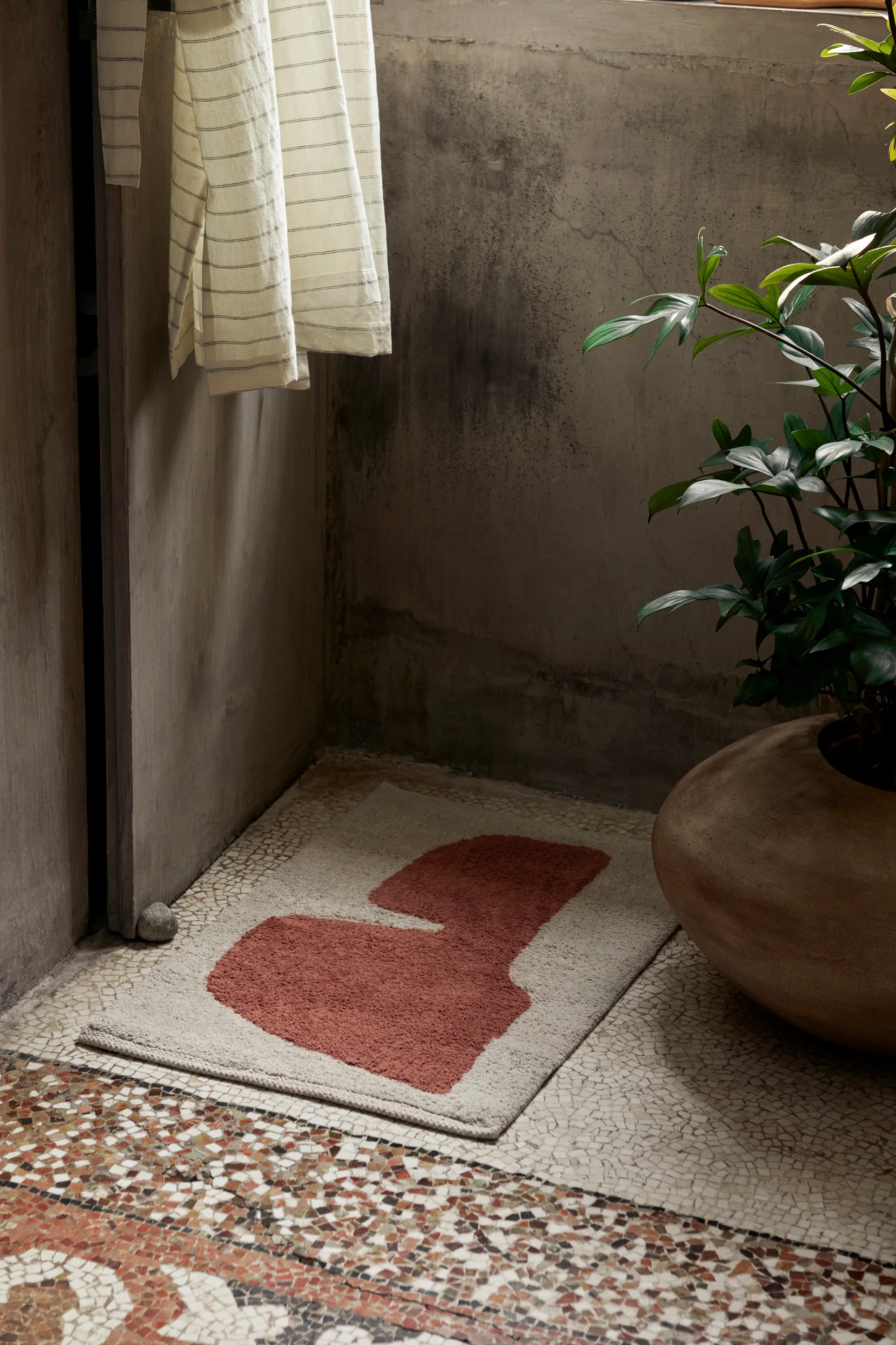 Lay badrumsmatta 50x70 cm, Parchment-rust Ferm Living