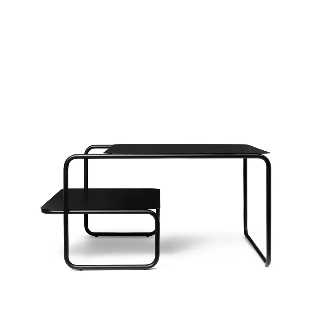 Level soffbord 60x79 cm, Black Ferm Living