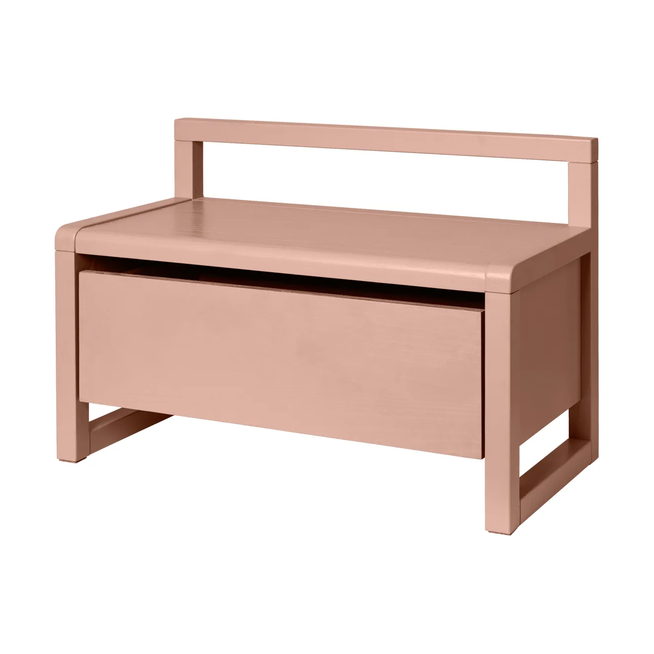 Little architect förvaringsbänk, Rose, 60x30x41,2 cm Ferm Living