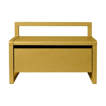 Little architect förvaringsbänk - Yellow, 60x30x41,2 cm - Ferm Living