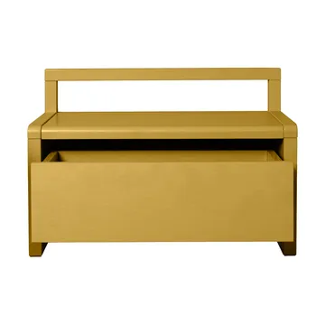 Little architect förvaringsbänk - Yellow, 60x30x41,2 cm - Ferm Living
