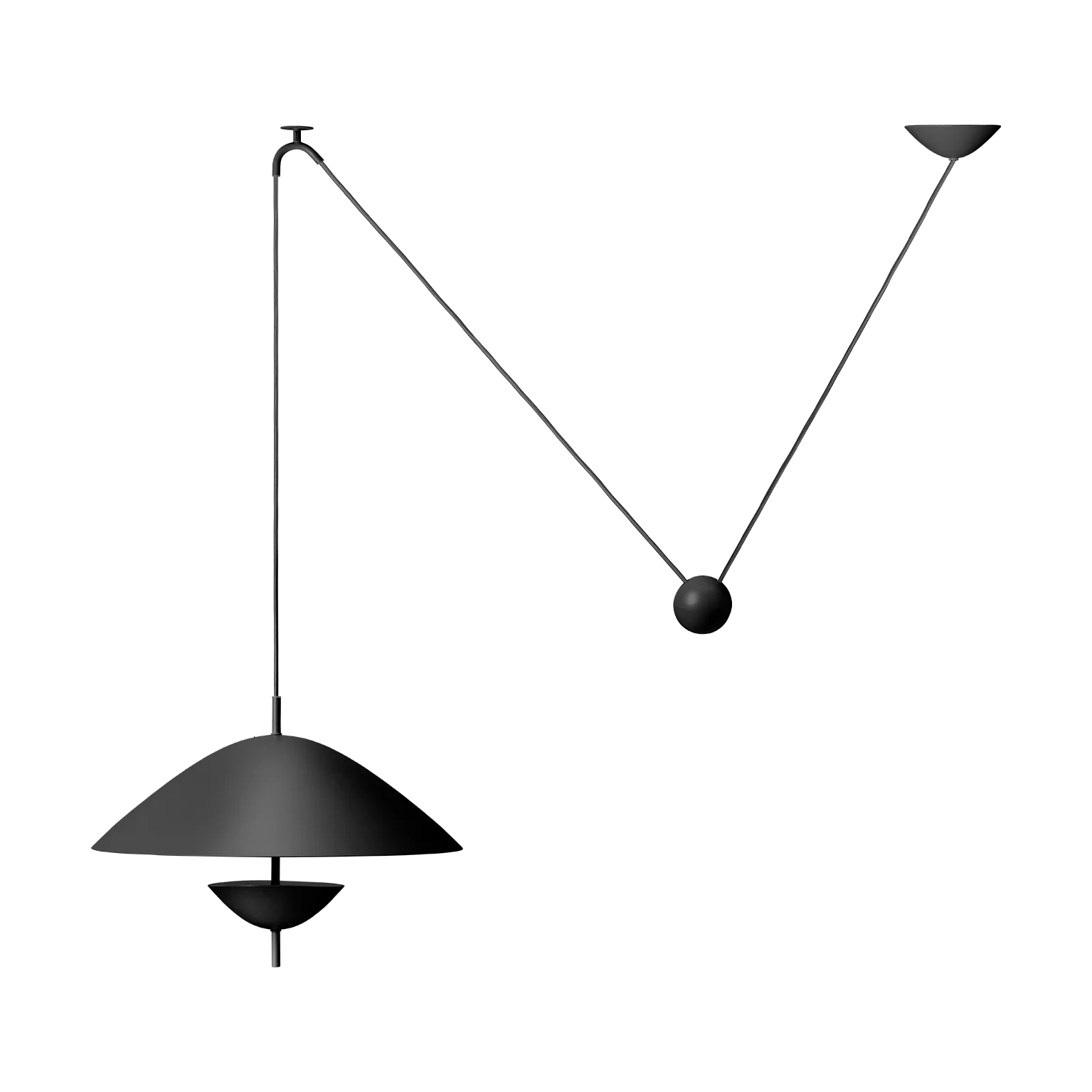 Lod pendel, Blackened Iron Ferm Living