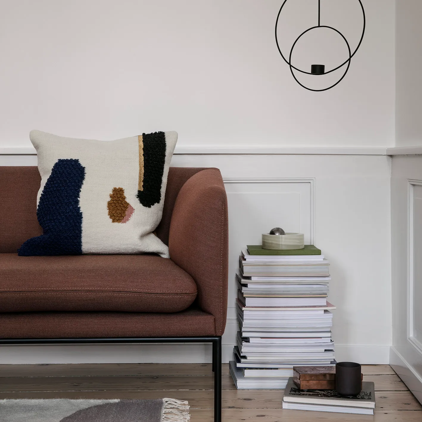 Loop kudde 50x50 cm, Mount Ferm Living
