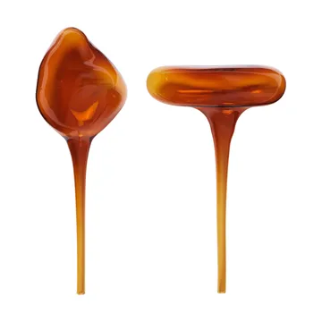 Mercury bevattningsglob 2 delar - Amber, 15x24 cm - Ferm Living