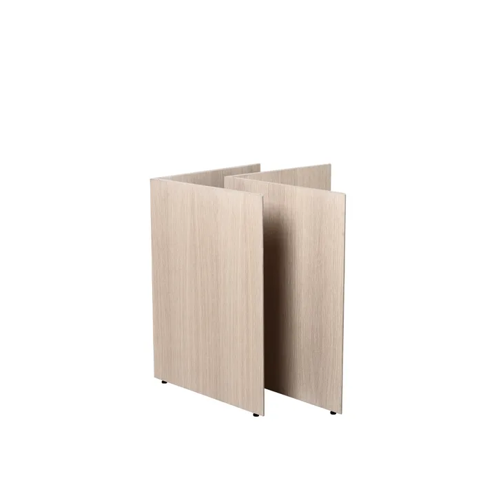Mingle bordsben 2-pack - oak natural veneer, w68 - Ferm Living