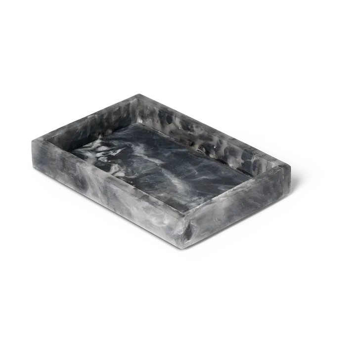Mist dekorationsbricka 10x15 cm - Charcoal - Ferm Living