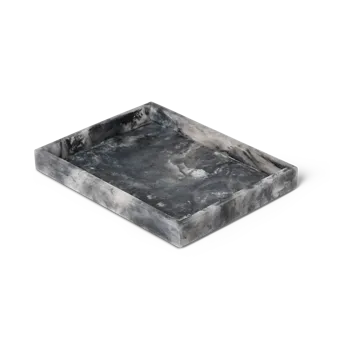 Mist dekorationsbricka 15x20 cm - Charcoal - Ferm Living
