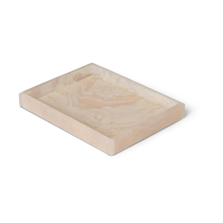 Mist dekorationsbricka 15x20 cm - Pearl - Ferm Living