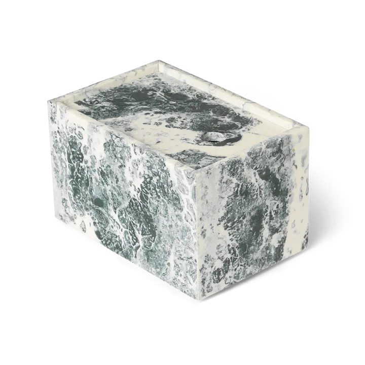 Mist förvaringsbox 10x15 cm - Emerald-off white - Ferm Living