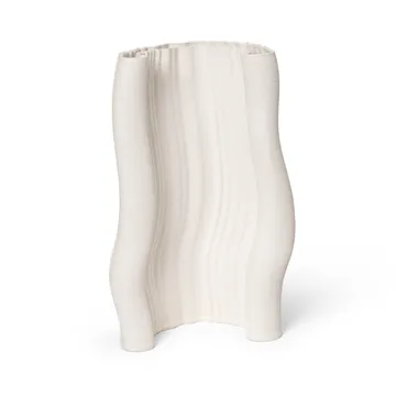 Moire vas 19x30 cm - Off-white - Ferm Living
