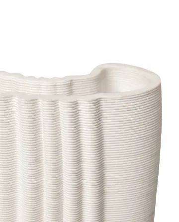 Moire vas 19x30 cm - Off-white - Ferm Living