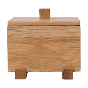 Moku ask - Obehandlad ek, 10x11x9,5 cm - Ferm Living