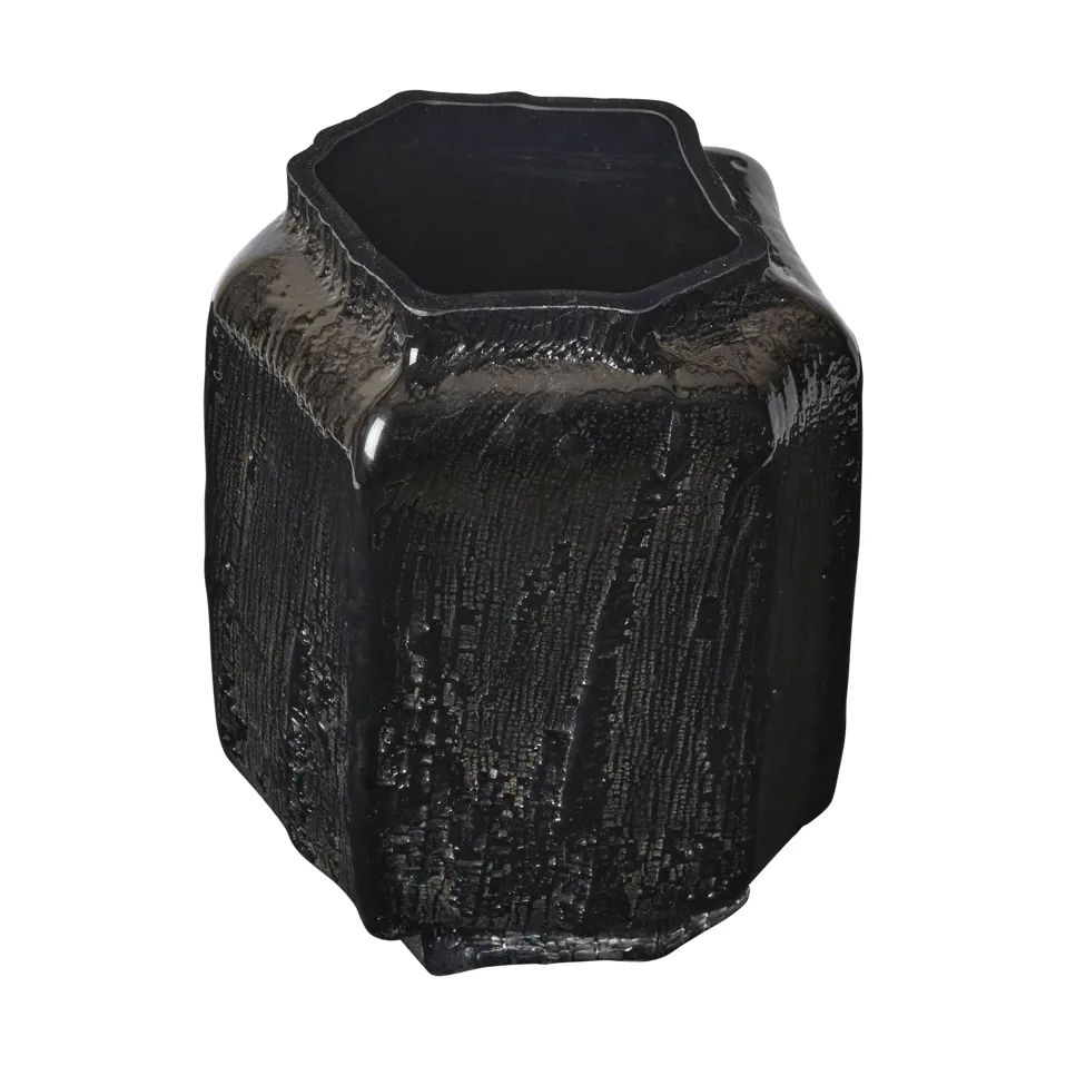 Mokuri vas, Black, 25 cm Ferm Living